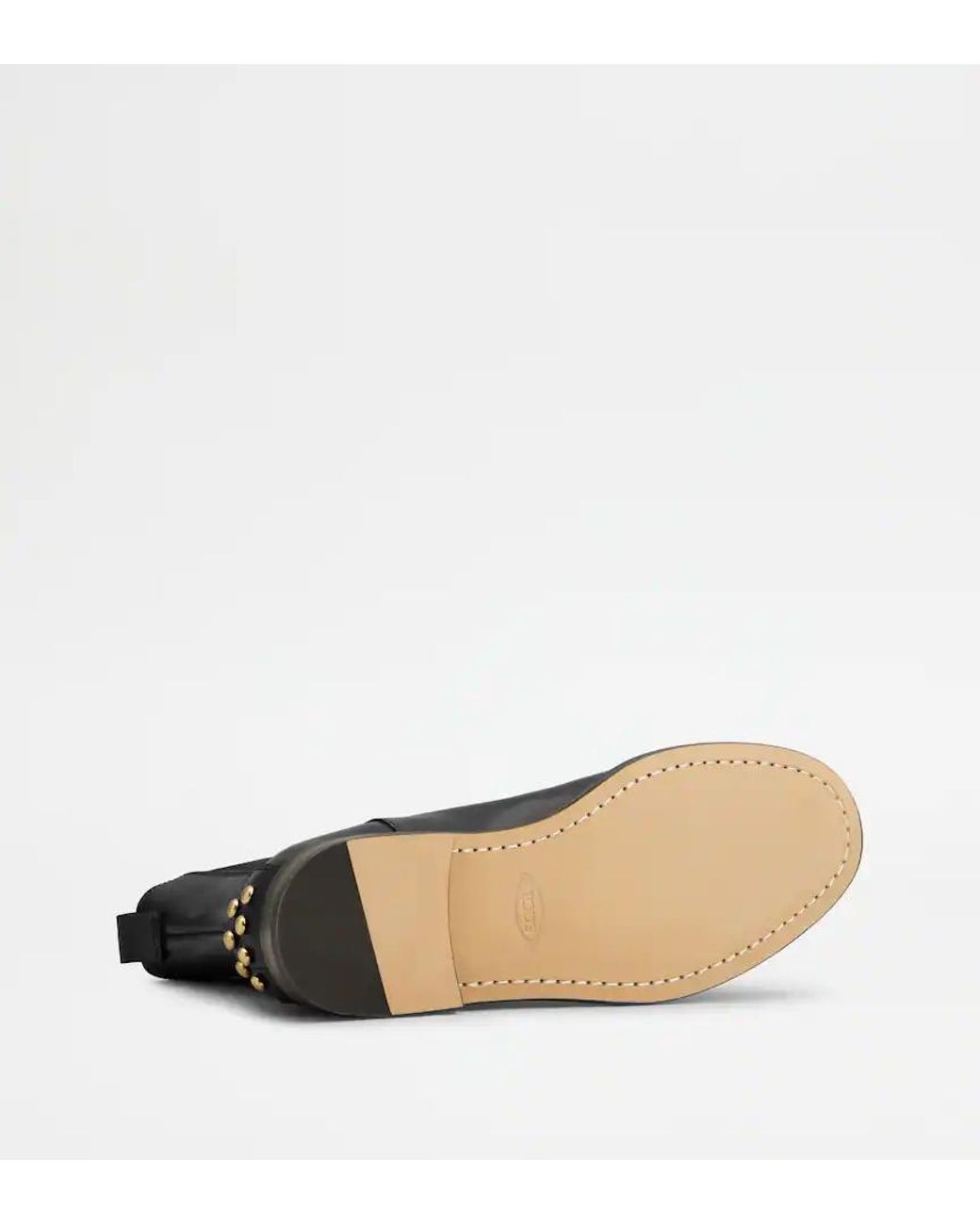 Tod's Black Studded Chelsea Boots