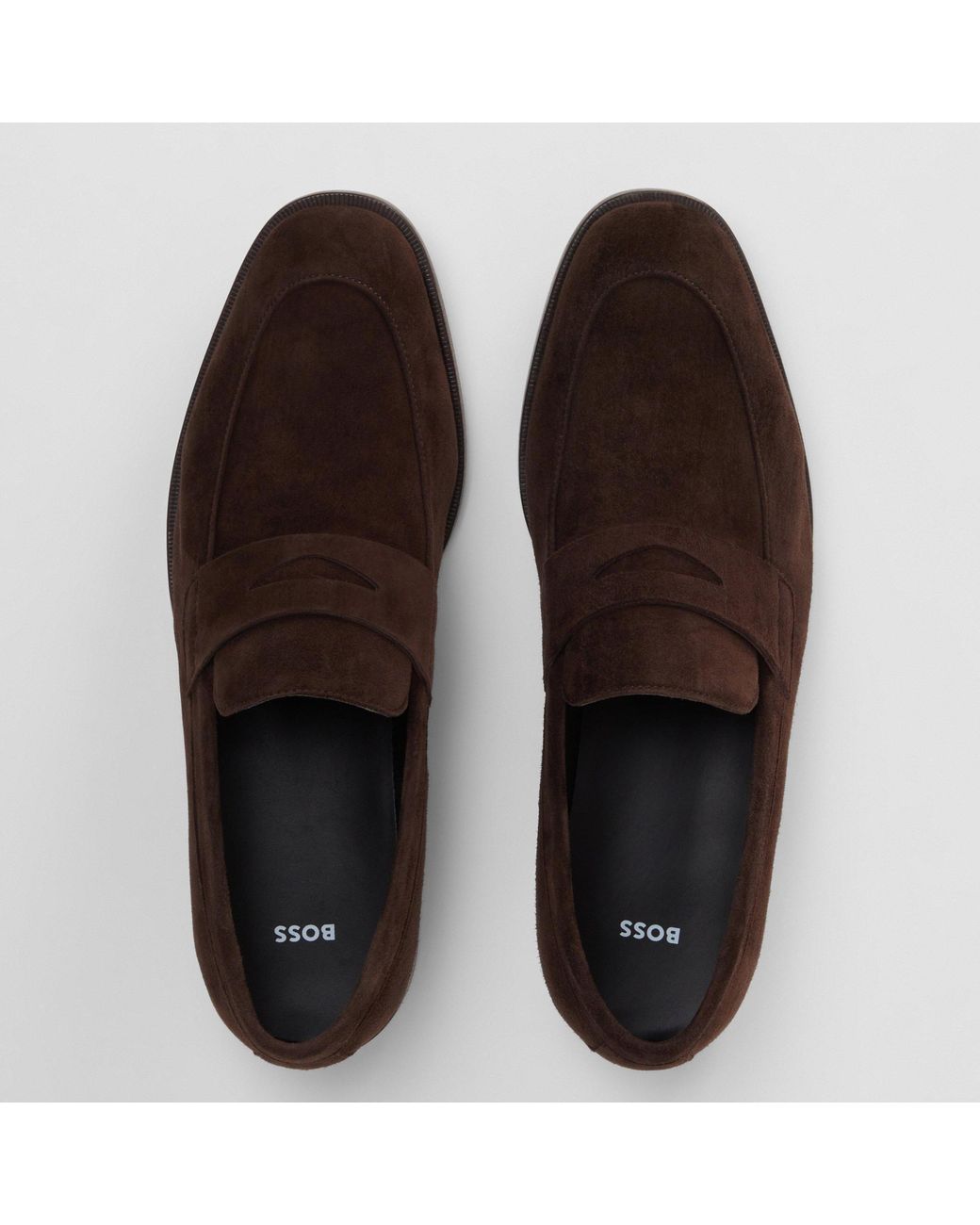 Boss Brown Classicversatile And Comfortable Shoes for men