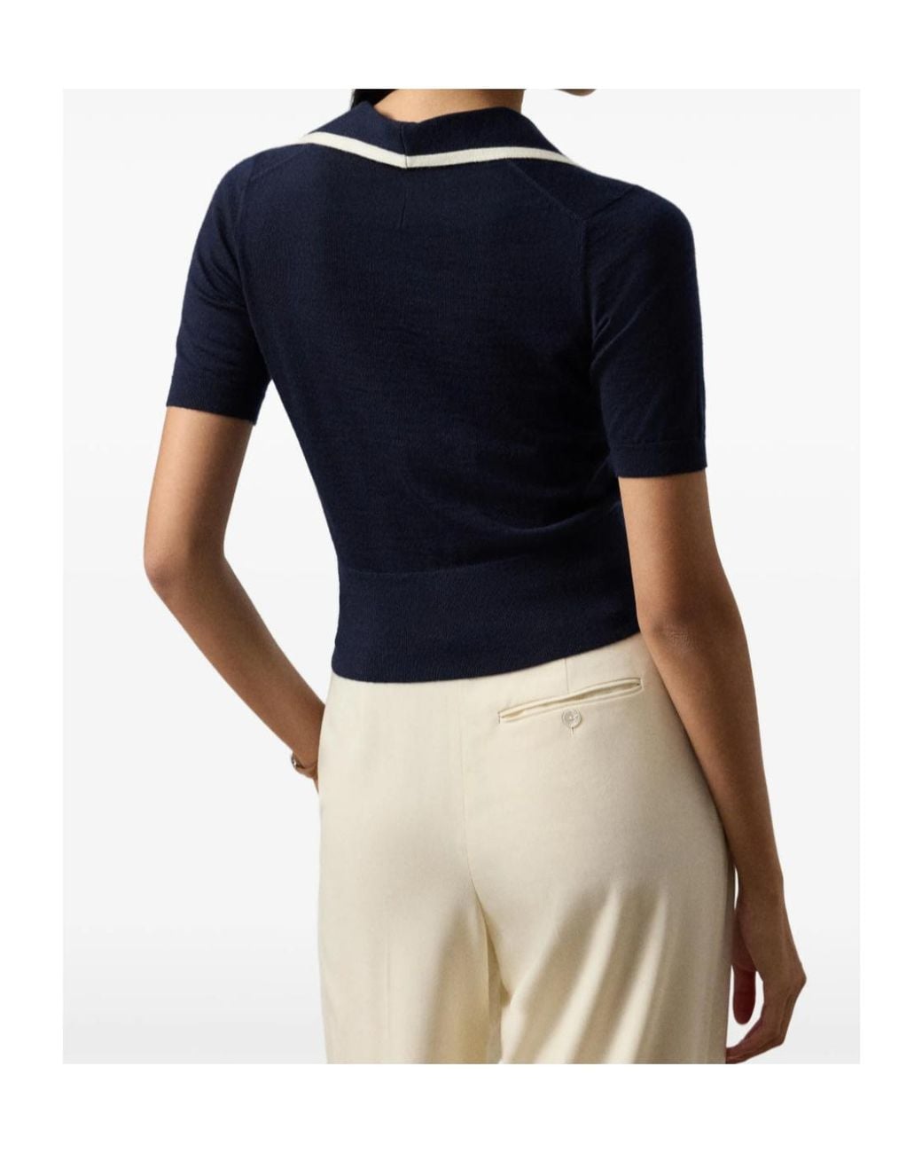 Ralph Lauren Blue Patch-Pocket T-Shirt