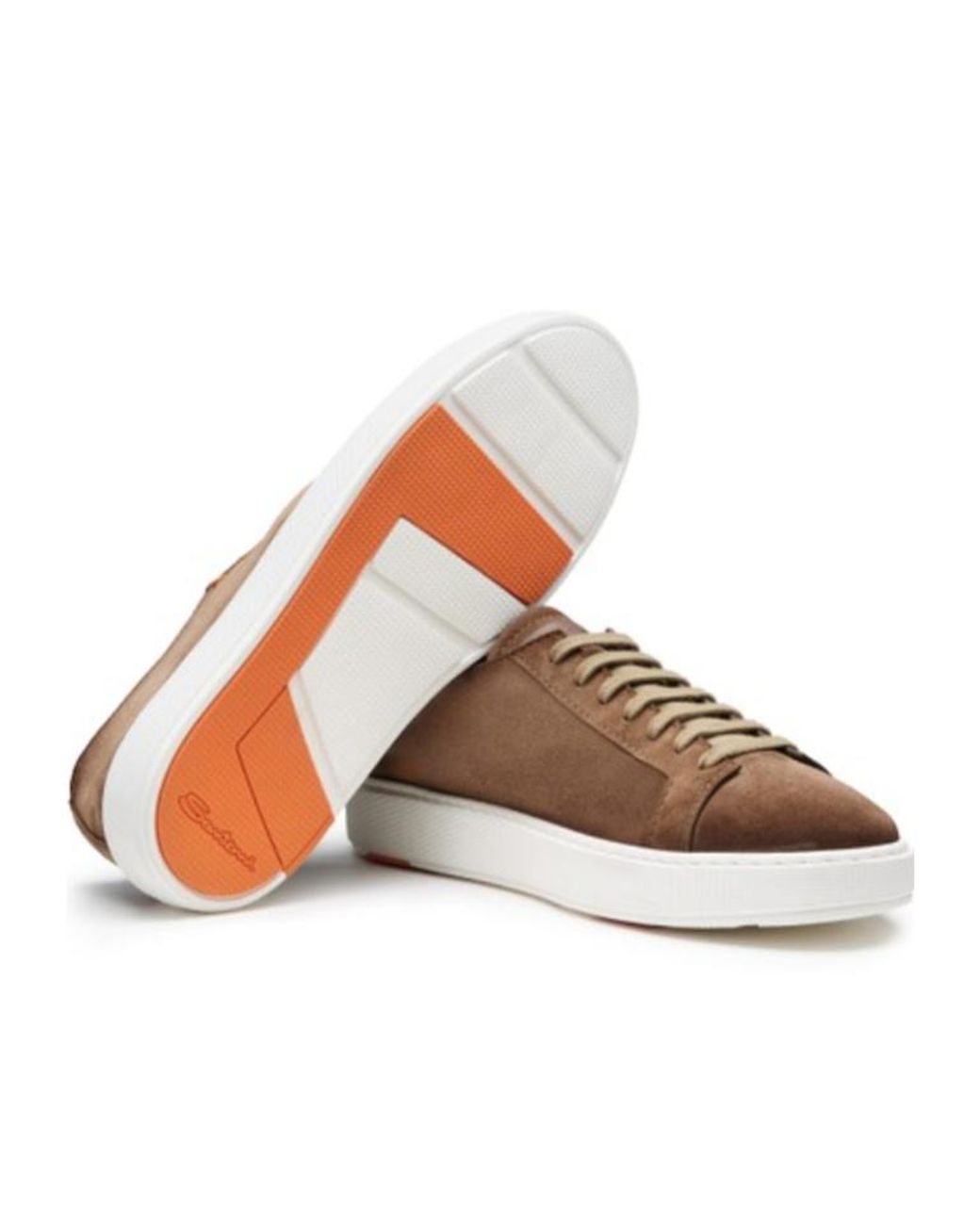 Santoni Brown Sneakers for men