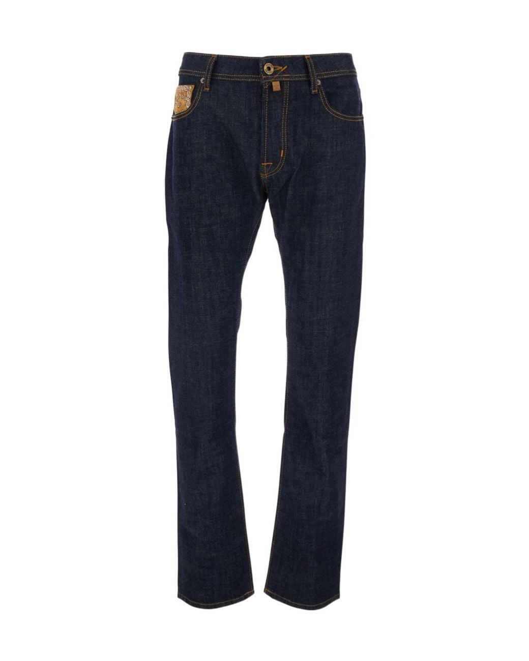 Jacob Cohen Blue Western Straight-Leg Jeans for men