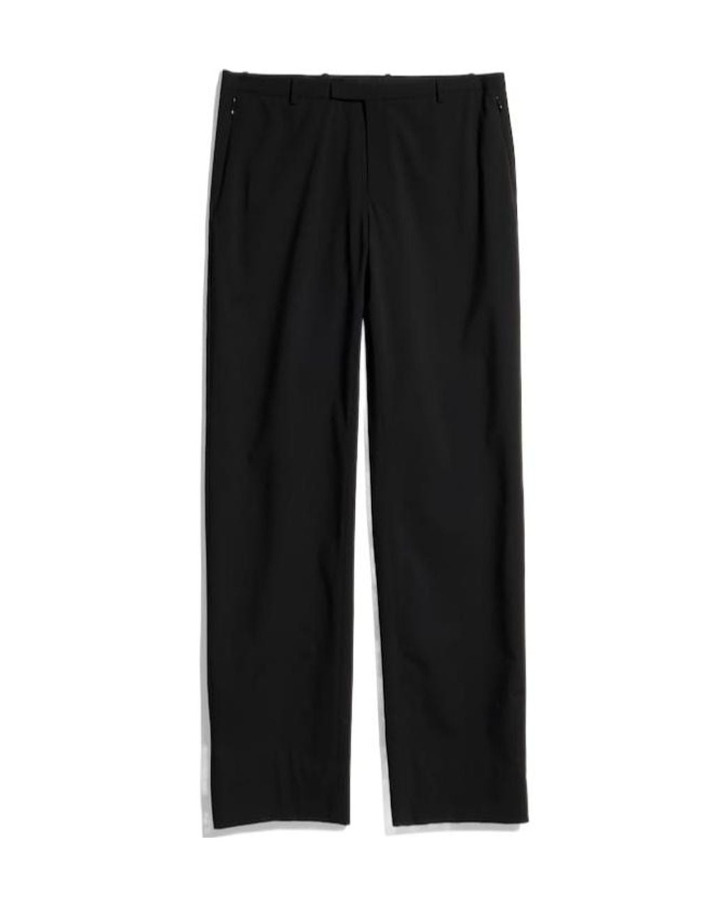 Gucci Black Technical Wool Blend Pants for men