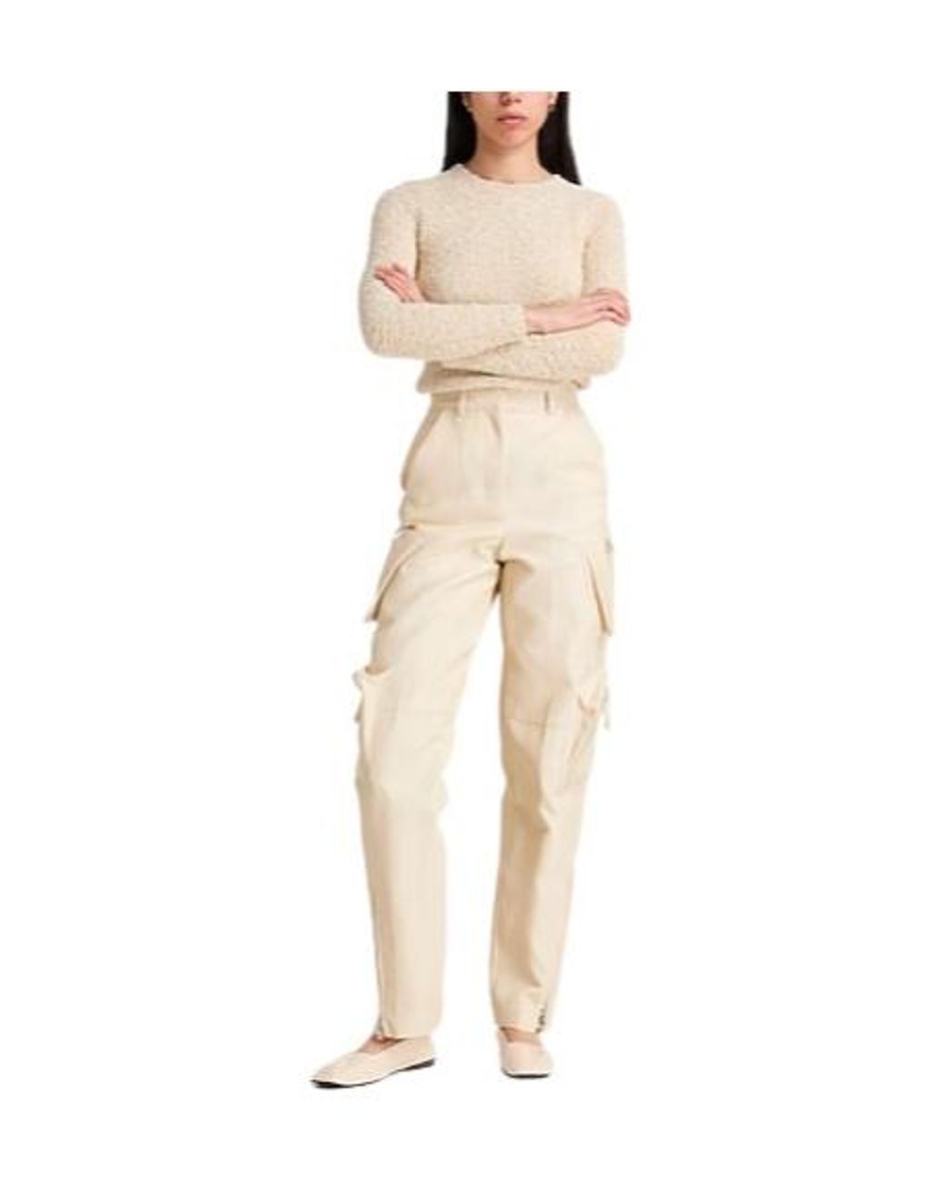 Jacquemus Natural Casual Cargo Pants