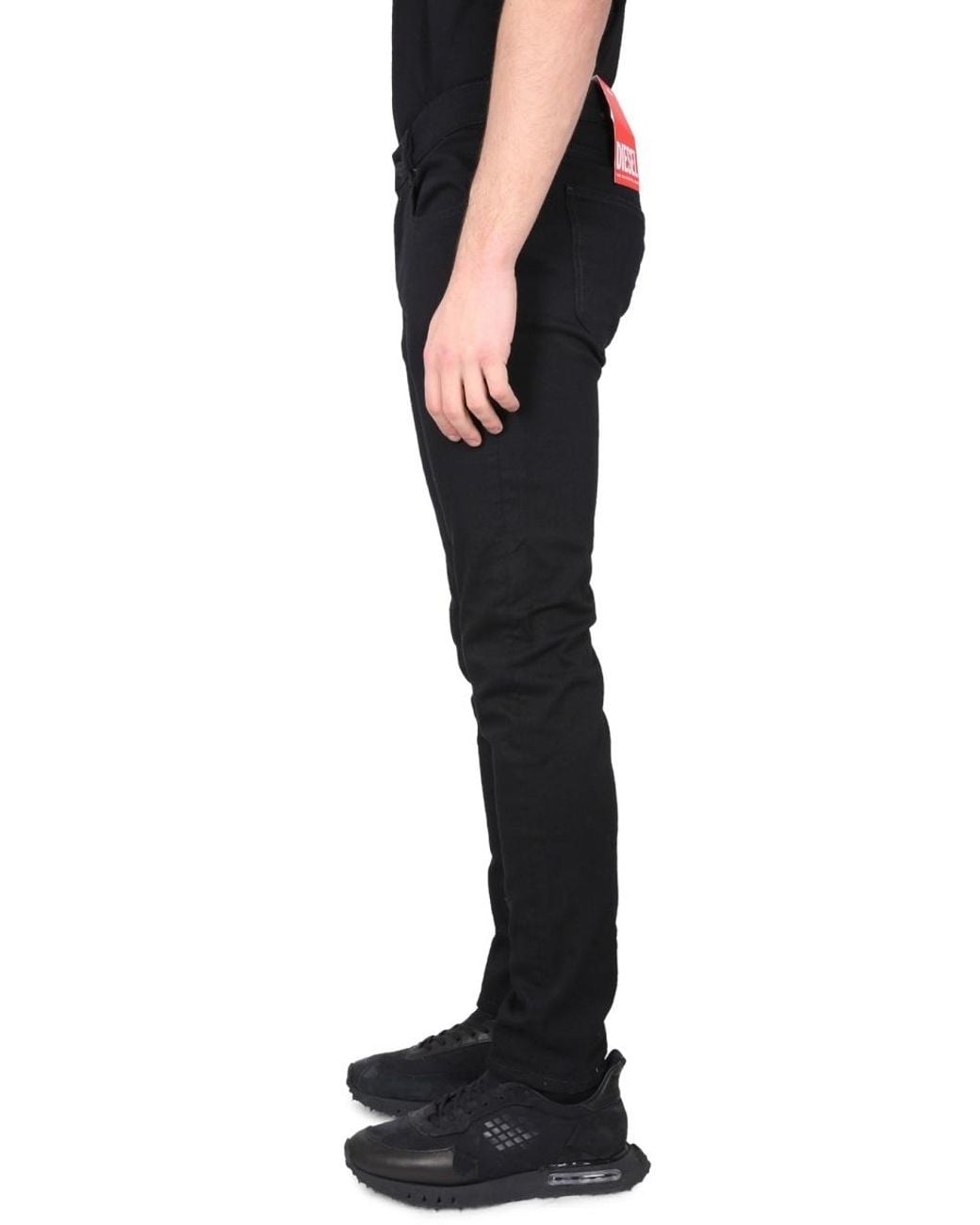 DIESEL Blue 2019 D-Strukt Straight-Leg Slim-Cut Jeans for men