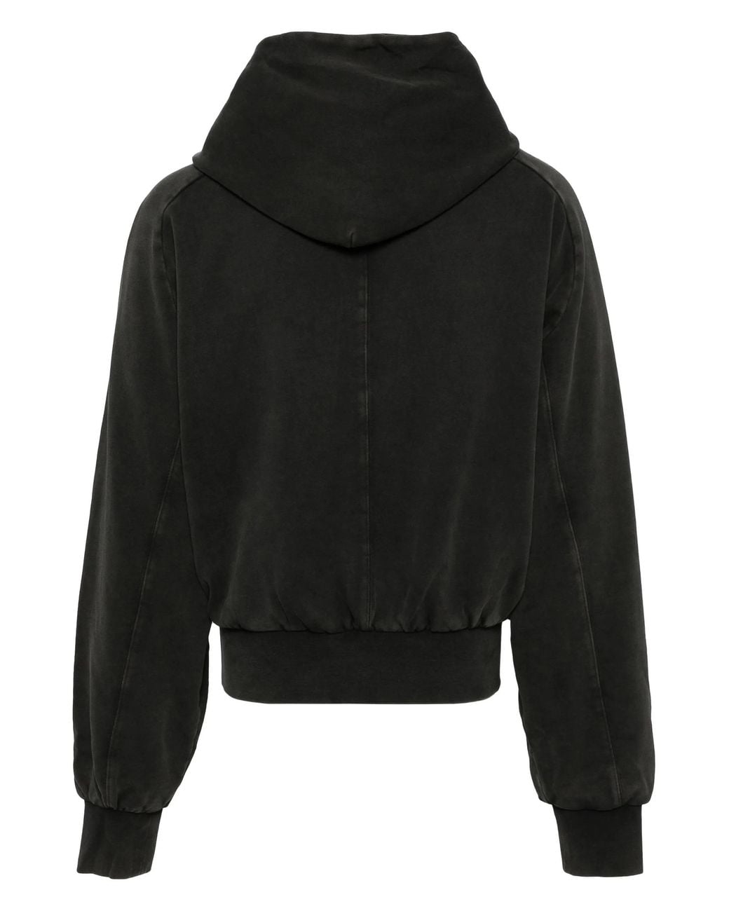 Entire studios Black Double Double Hood Washed for men