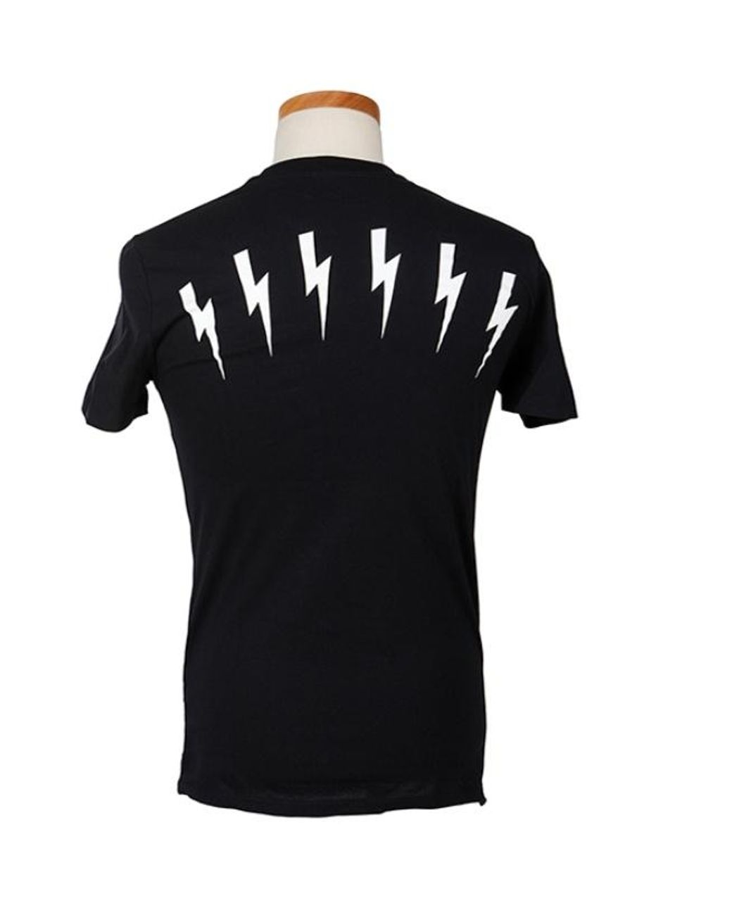 Neil Barrett Black Logo Detail T-Shirt for men