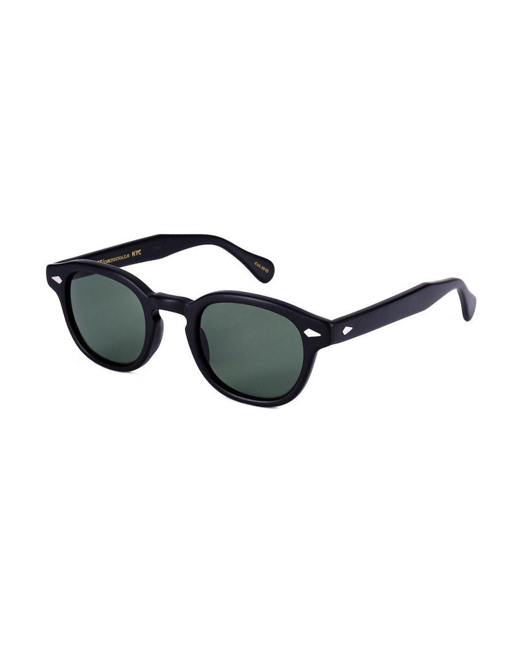 Moscot Black Lemtosh Square Frame Sunglasses