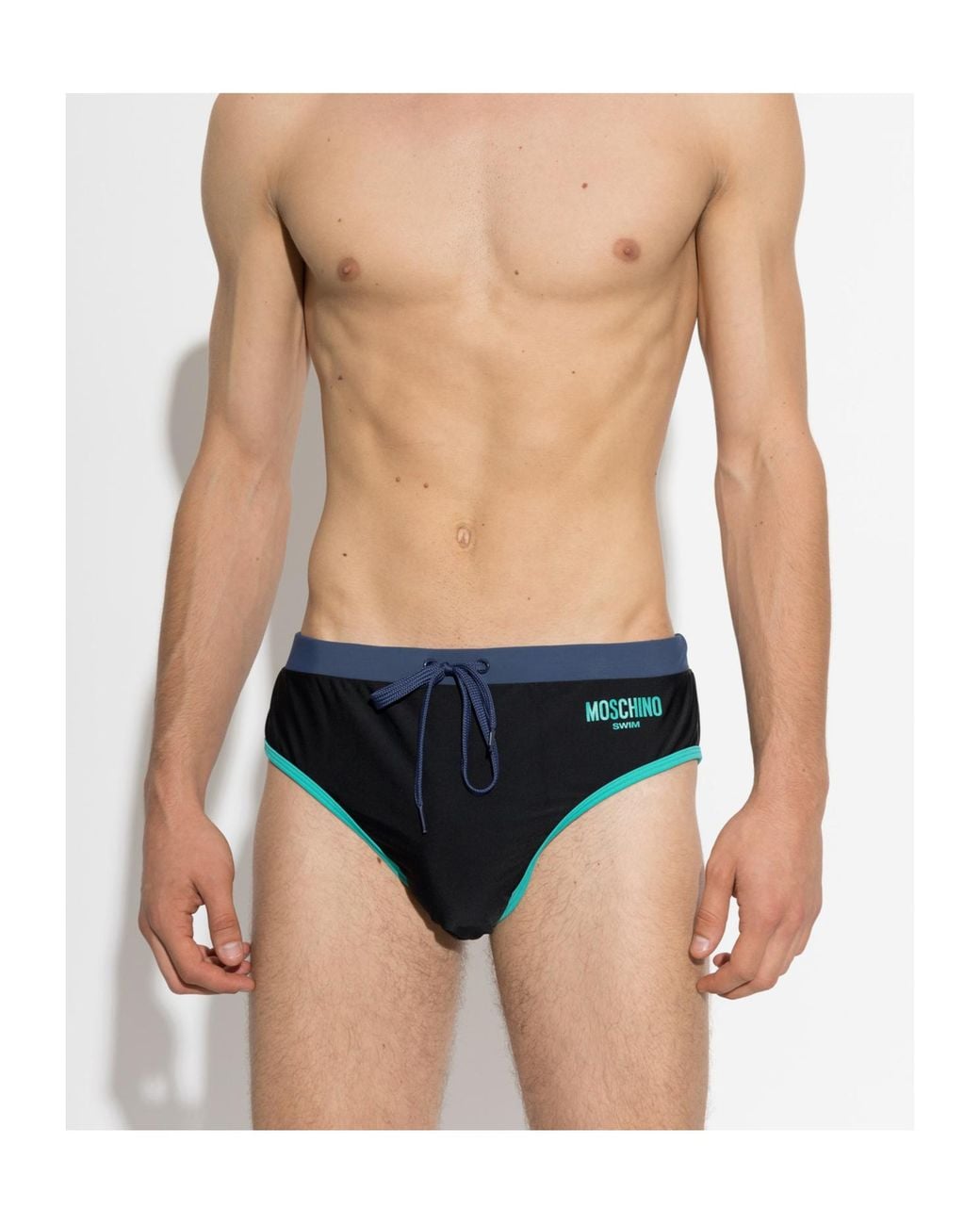 Moschino Black Swim Briefs for men