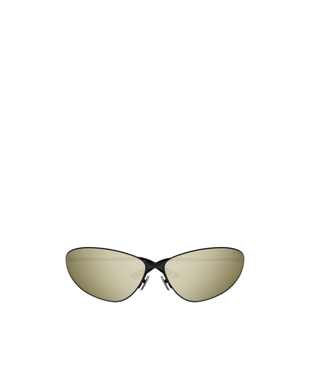 Balenciaga White Eyewear Cat-Eye Frame Sunglasses for men