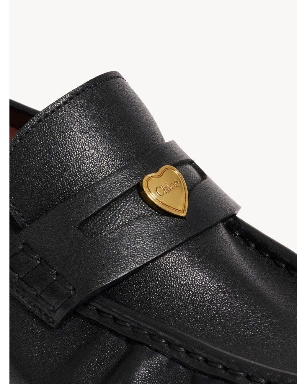 Chloé Black Chloé Letti Loafers