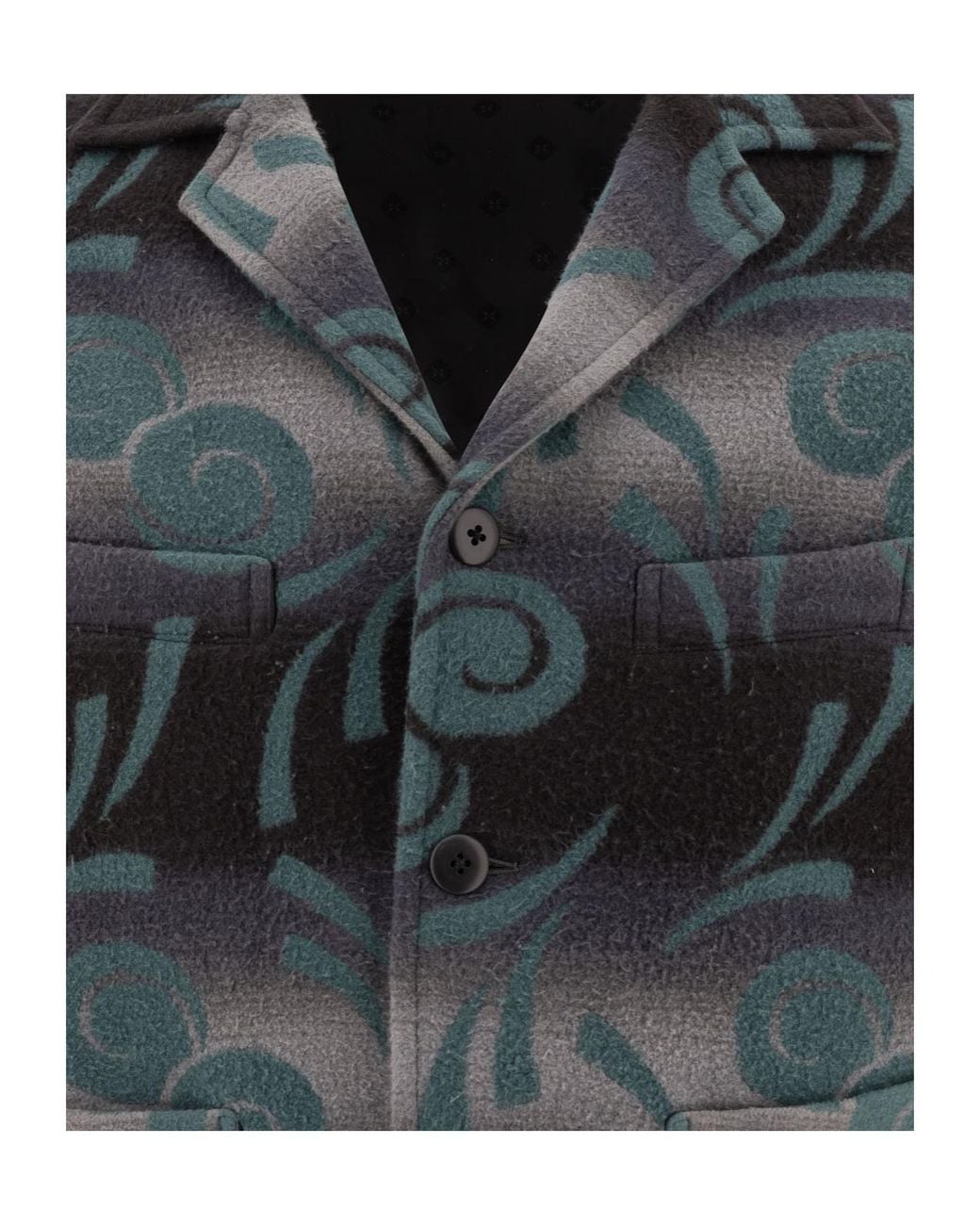 Kapital Black Baba Sawyer Napping Suit Jacket for men