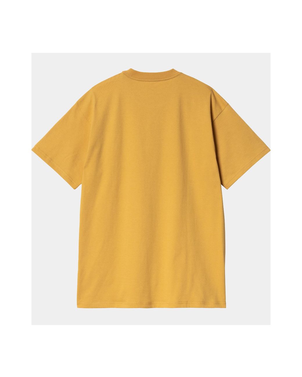 Carhartt Yellow Gummy-Print Cotton T-Shirt for men