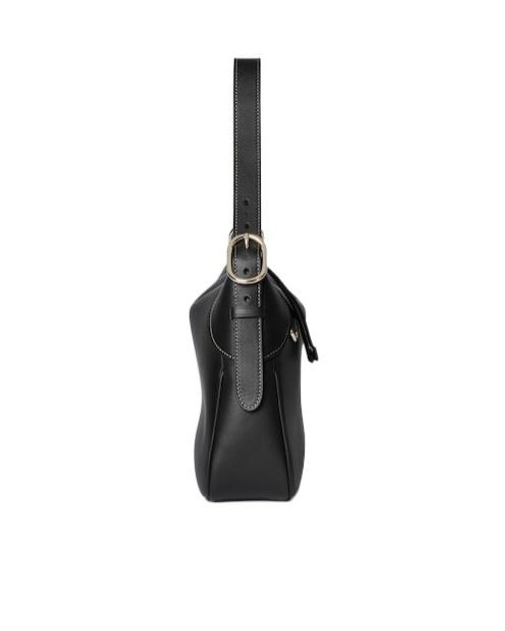 Gucci Black Gg Emblem Medium Shoulder Bag