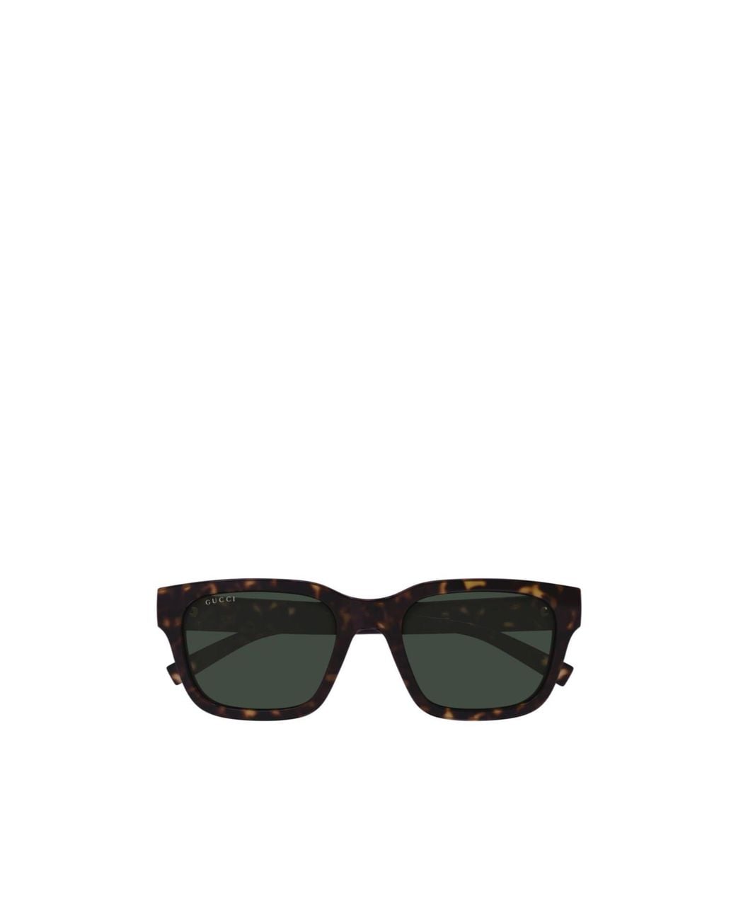 Gucci White Eyewear Square Frame Sunglasses for men