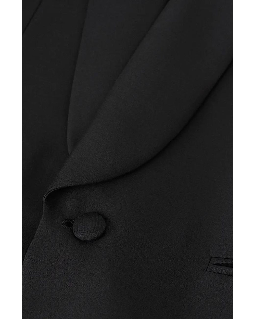 Loewe Black Single-Breasted Jacket for men