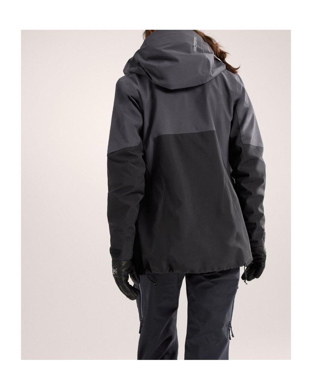 Arc'teryx Gray Rush Gore-Tex Hooded Coat