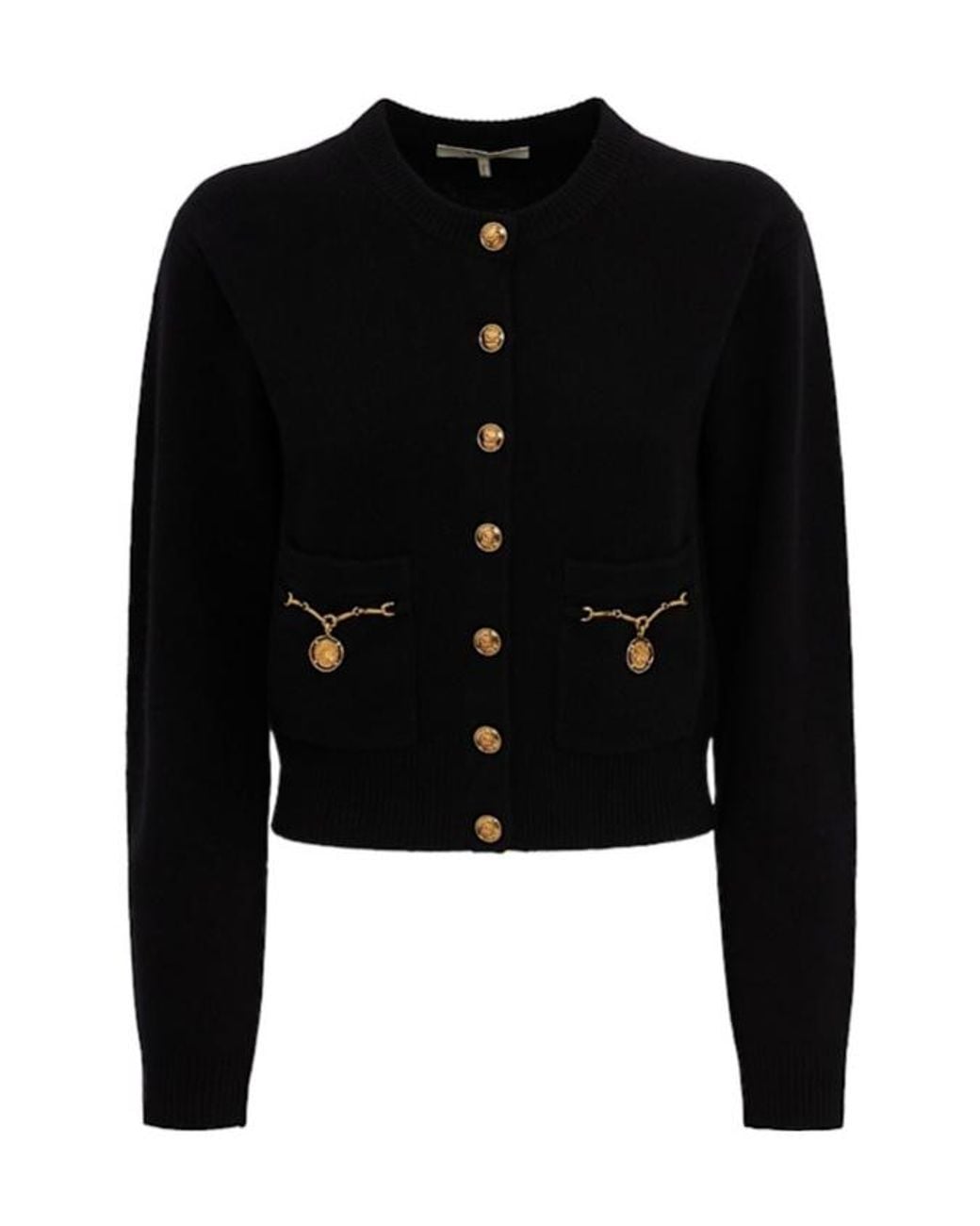 Chloé Black Horse Capsule Knit Cardigan