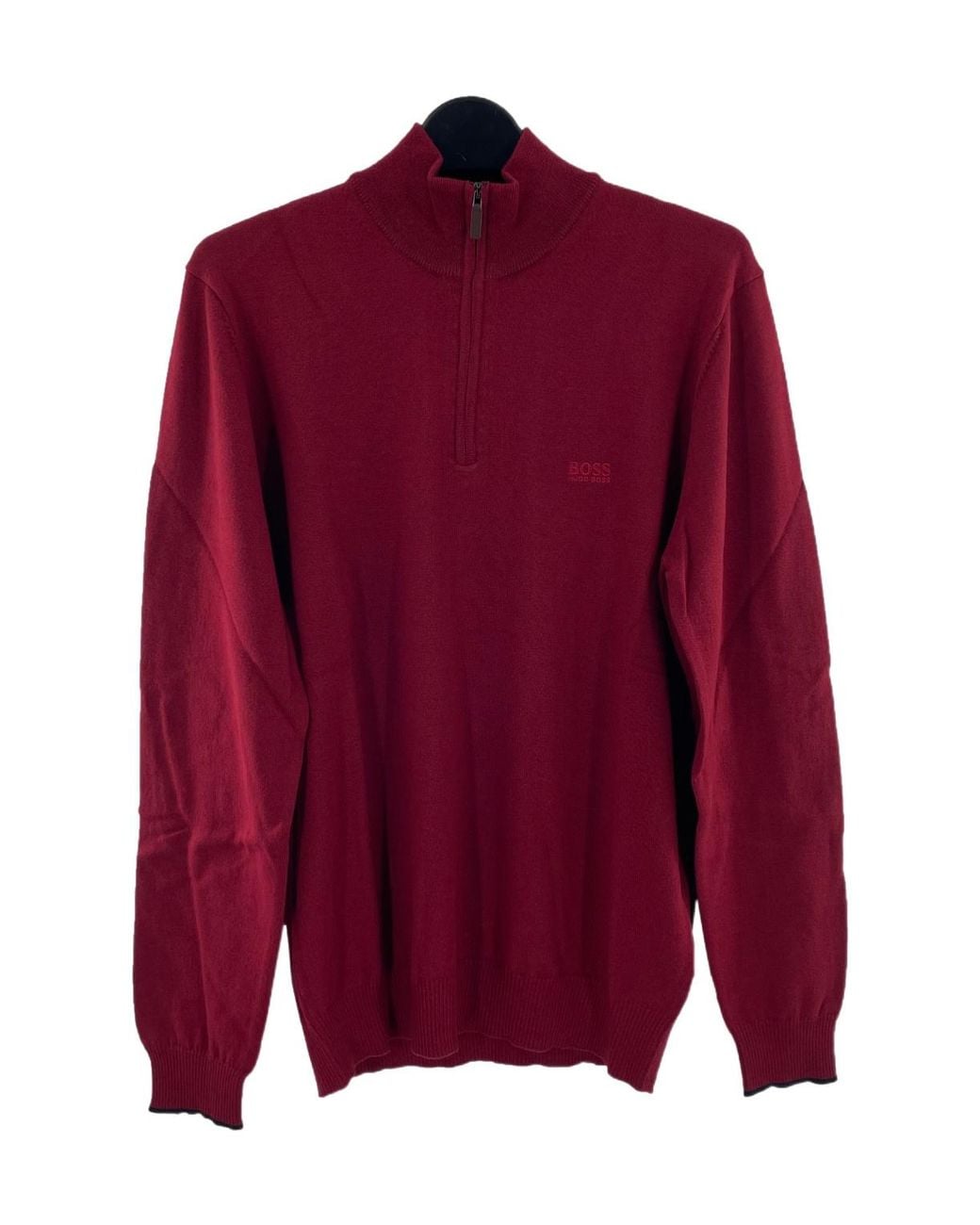 Boss Red Logo Long-Sleeved Sweater for men