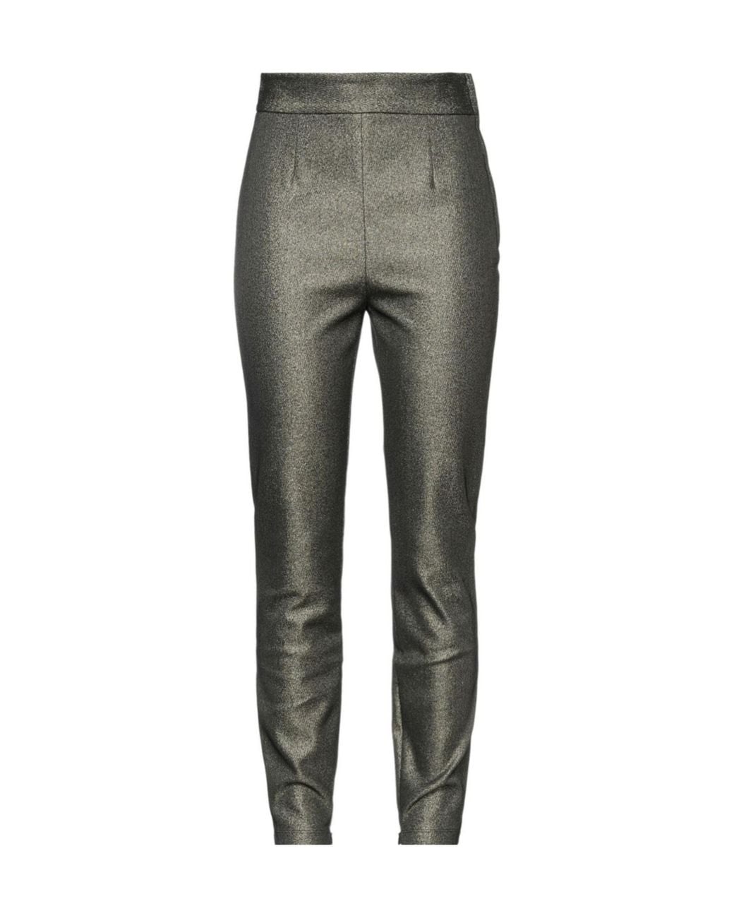 Dolce & Gabbana Gray Straight-Leg Trousers