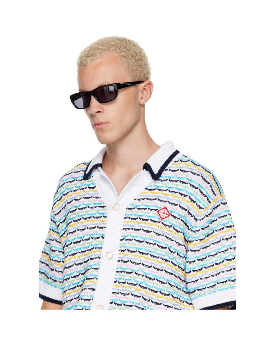 GALLERY DEPT. White Rectangular Sunglasses for men
