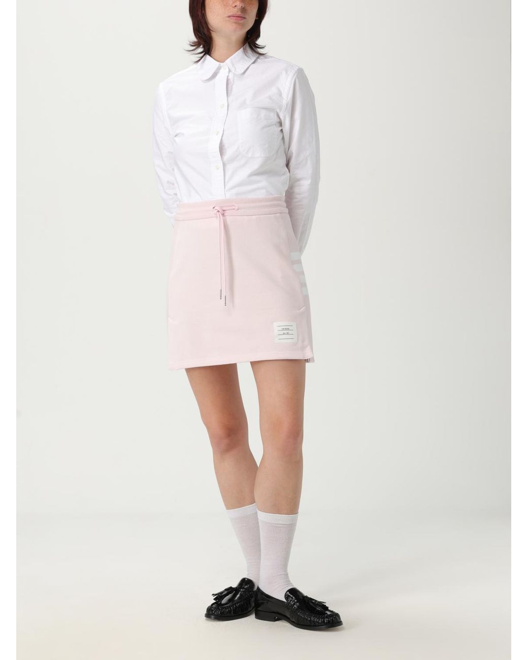 Thom Browne White Oxford Cotton Shirt