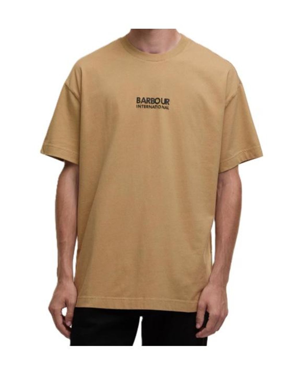 Barbour Natural Oversized Collins T-Shirt for men