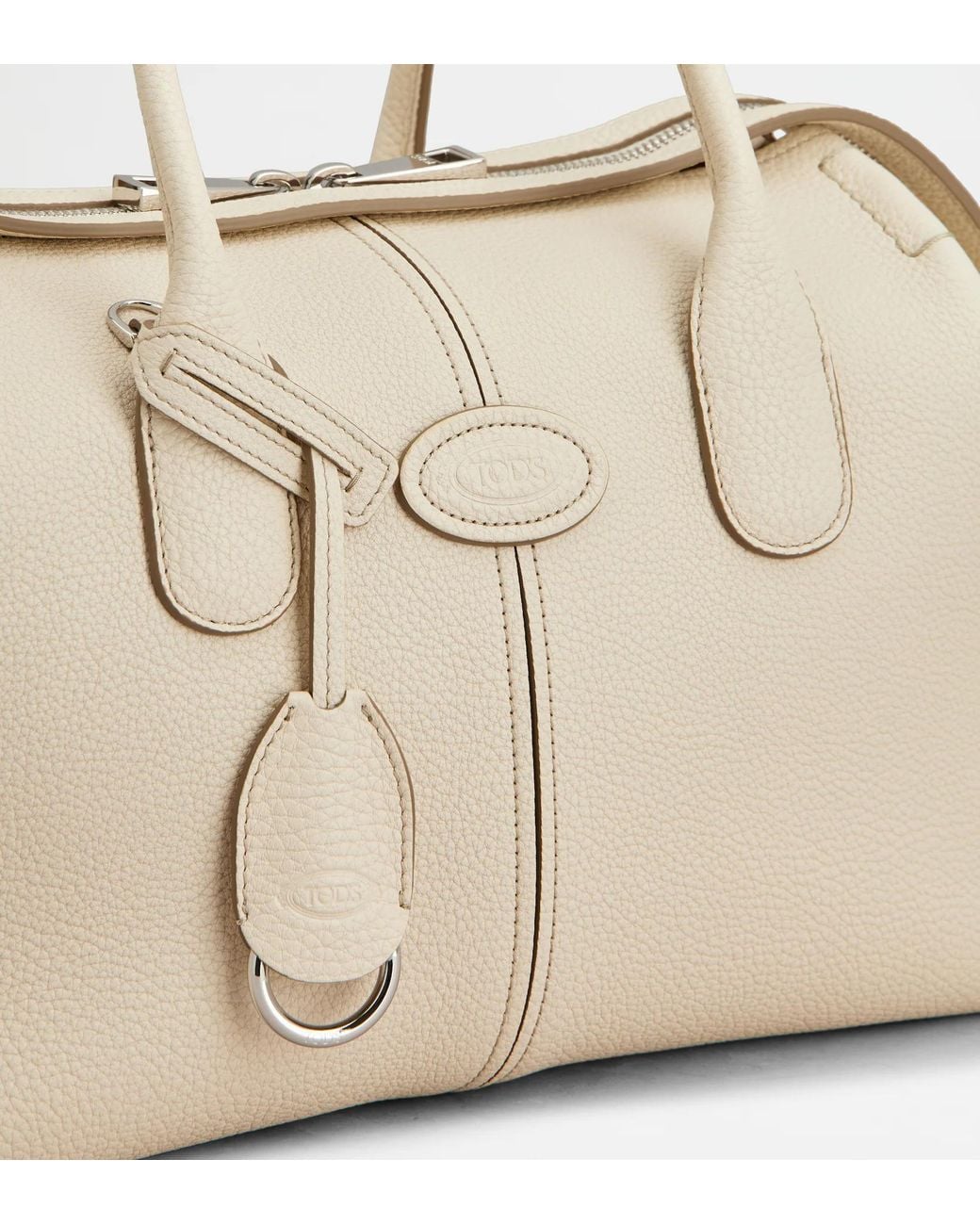 Tod's Natural Di Bag Bowling Bag