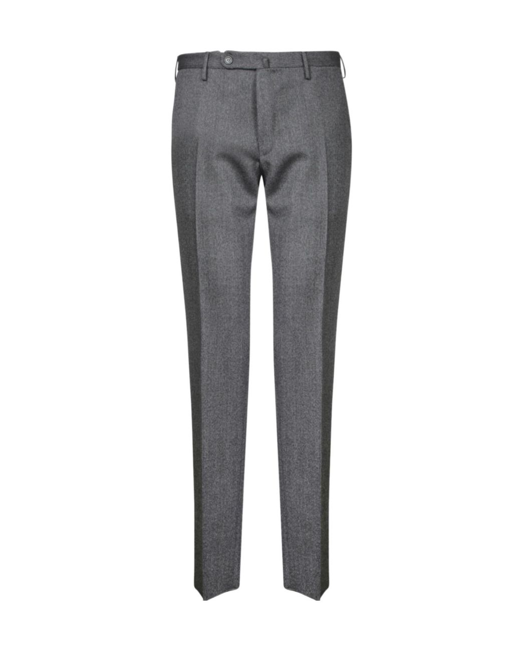 Incotex Gray Slim Fit Zip Closure Pants for men
