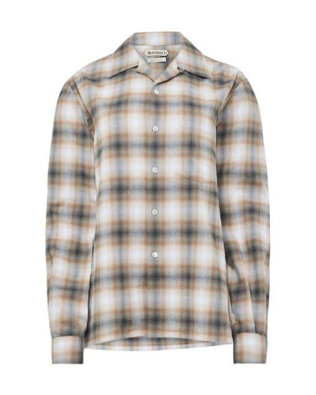 J.W. Anderson Gray Plaid Shirt