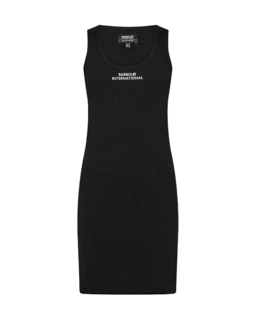 Barbour Black Sleeveless Dress