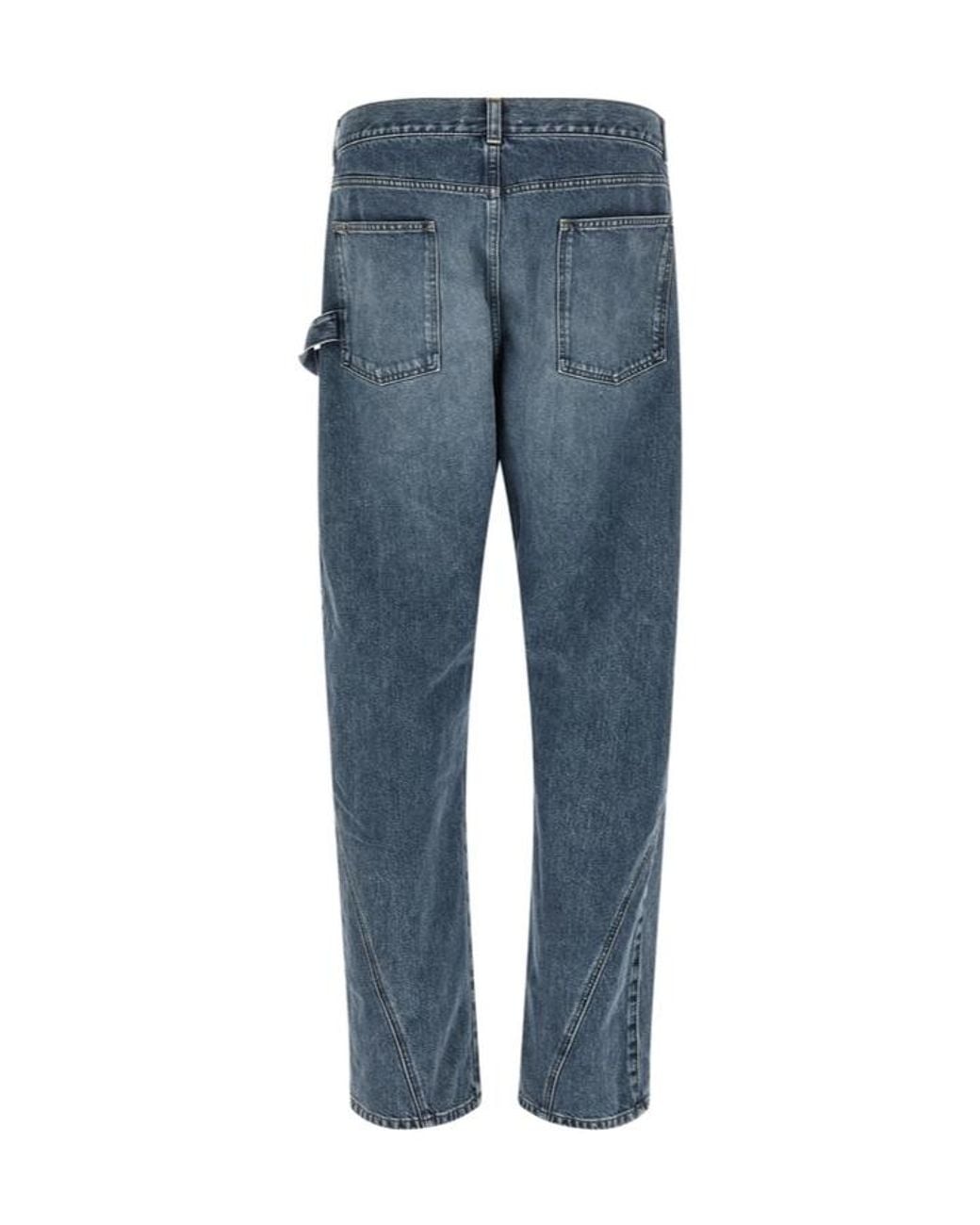 J.W. Anderson Blue Jw Anderson Twisted Workwear Jeans for men