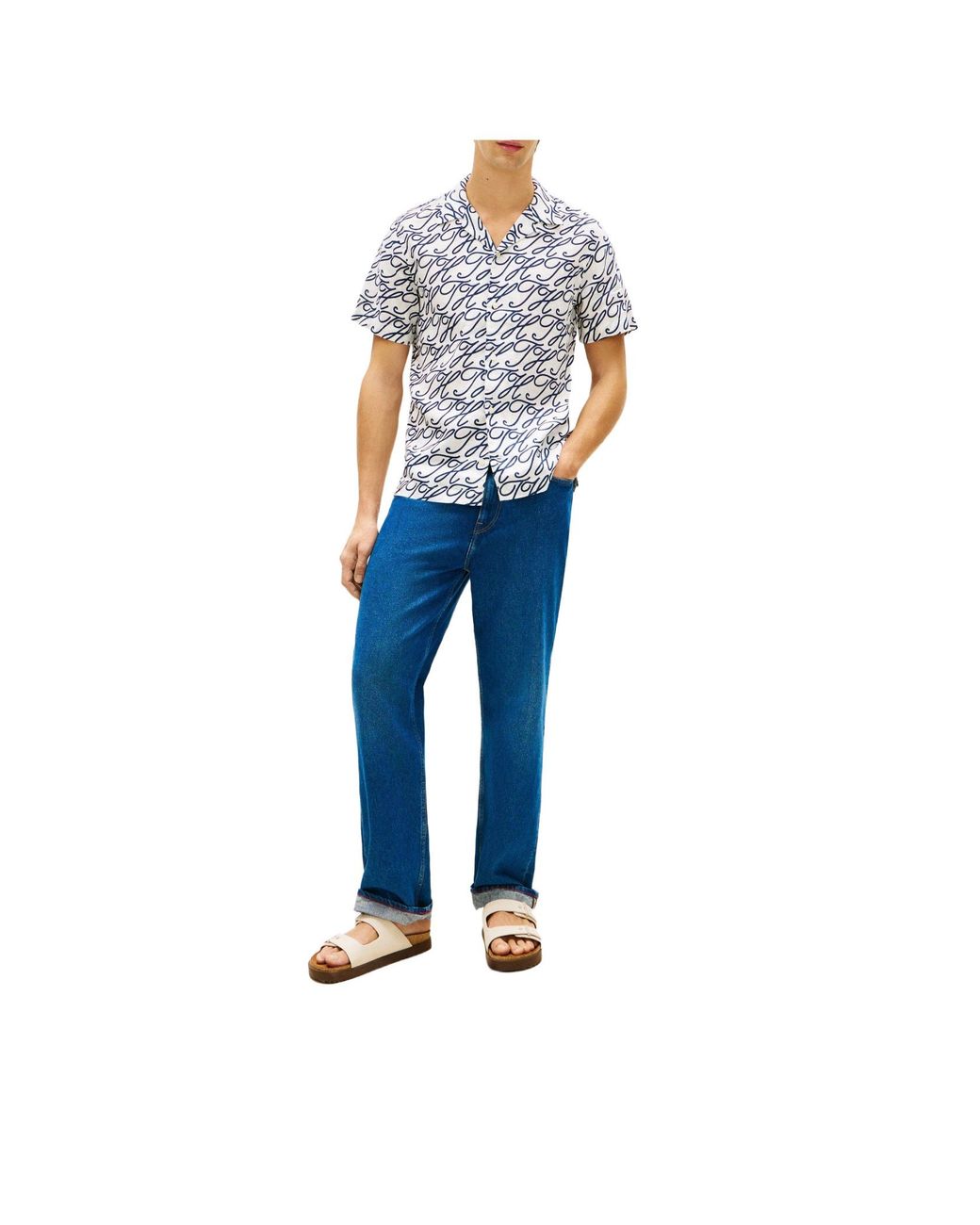Tommy Hilfiger White Shortsleeve Shirt for men
