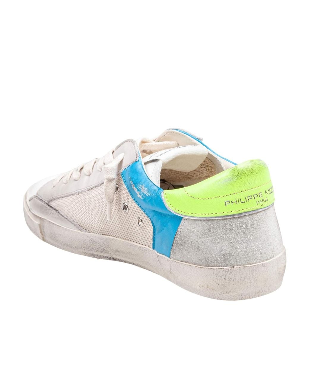 Philippe Model Blue Paris Prsx Lace-Up Sneakers for men