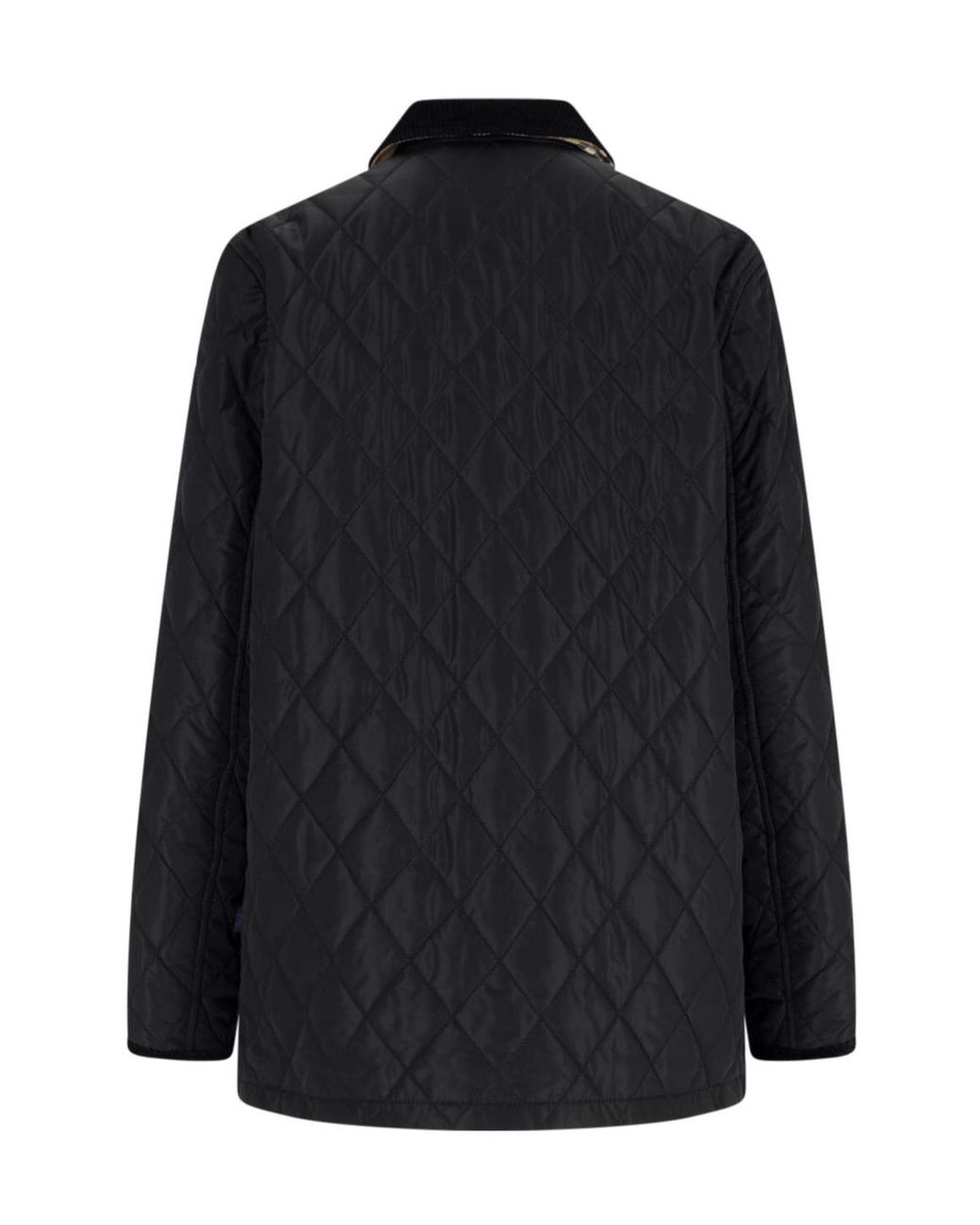 Burberry Blue Diamond Quilted Jacket