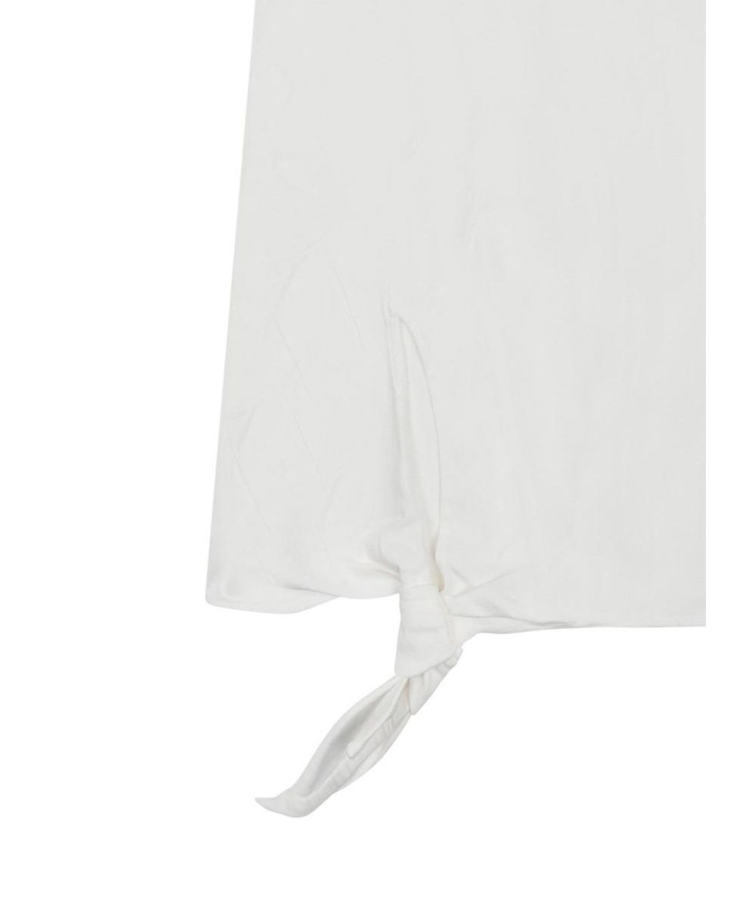 J.W. Anderson White Jw Anderson Hem Knot Tank Top