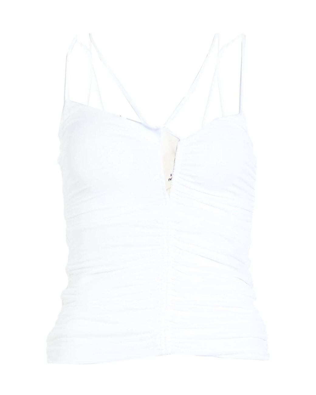 Isabel Marant White Double-Strap Camisole