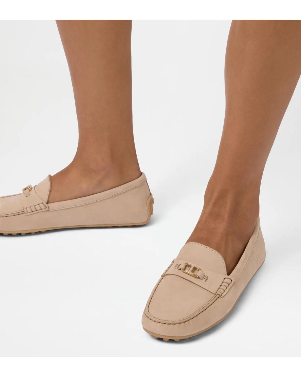 Tod's Natural City Gommino Loafers