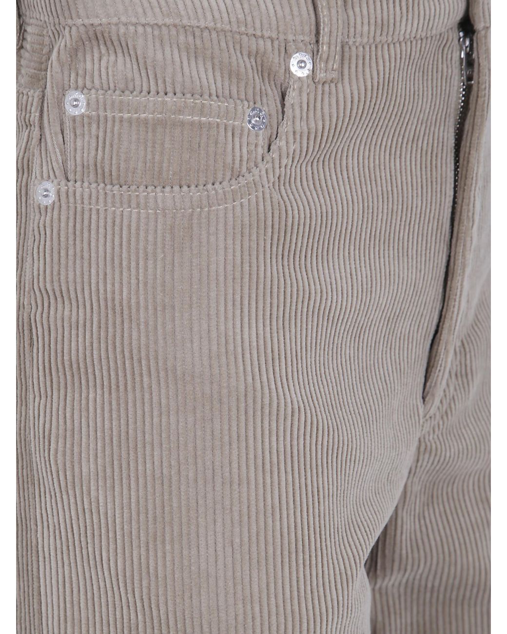A.P.C. Gray Clyde Corduroy Pants