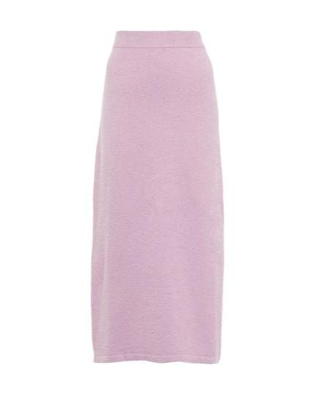 Altuzarra Pink Malia Cotton-Blend Midi Skirt