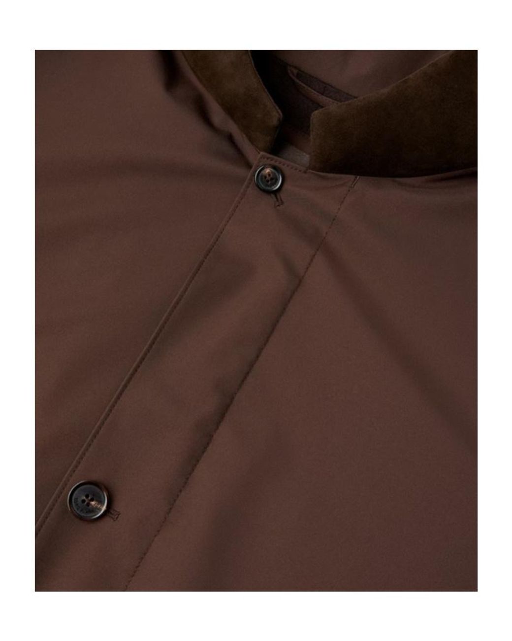 Loro Piana Brown Sebring Coat for men