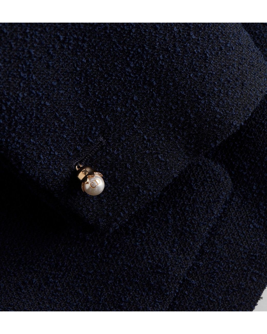 Dior Blue Cropped Jacket