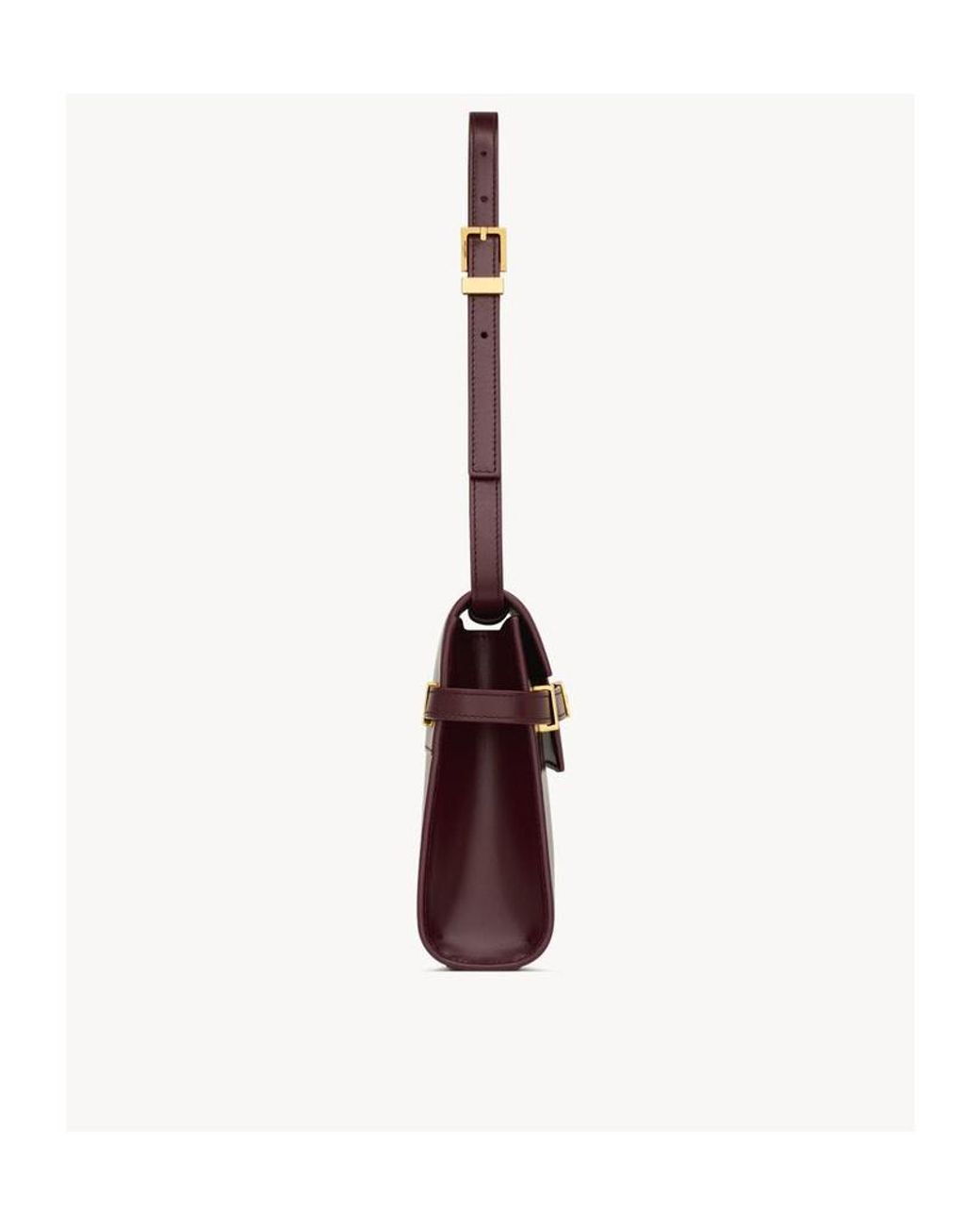 Saint Laurent Purple Manhattan Small Shoulder Bag
