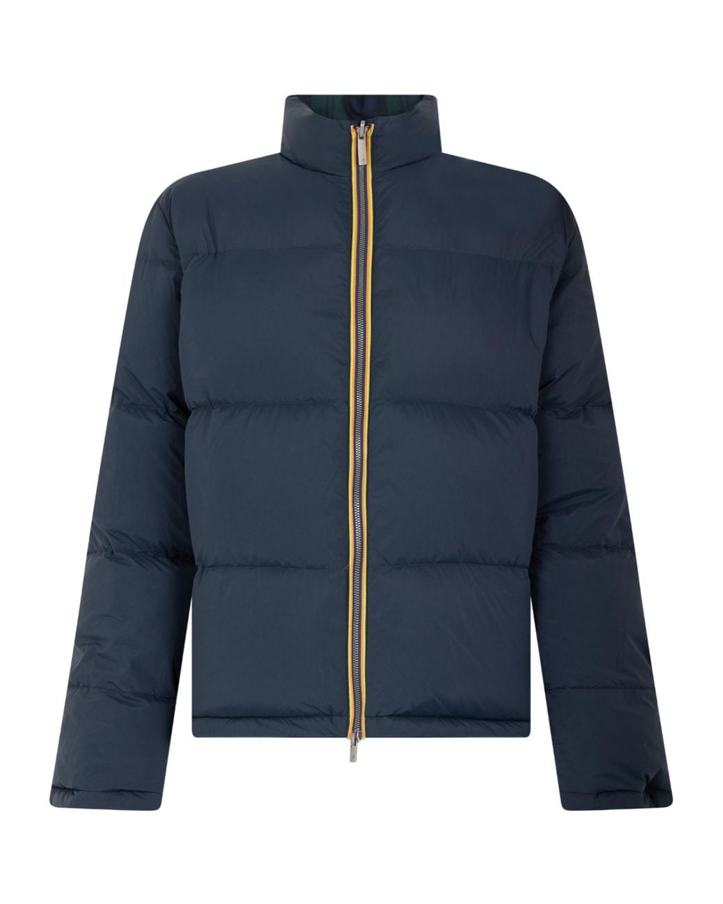 K-Way Blue Artur Reversible Padded Down Jacket for men