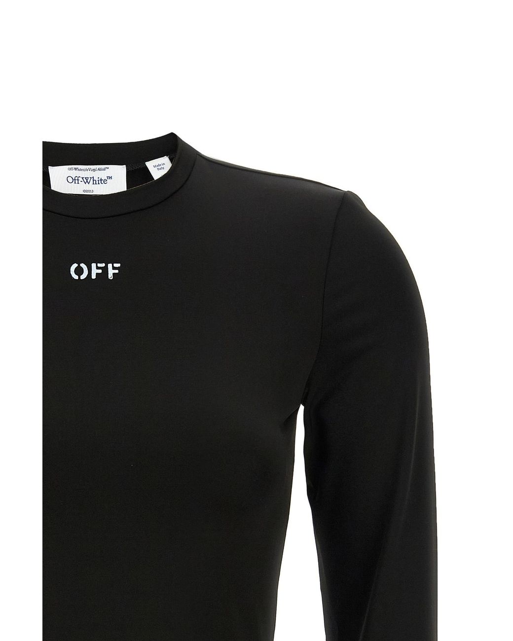 Off-White c/o Virgil Abloh Black Off Stamp Crewneck Jumper
