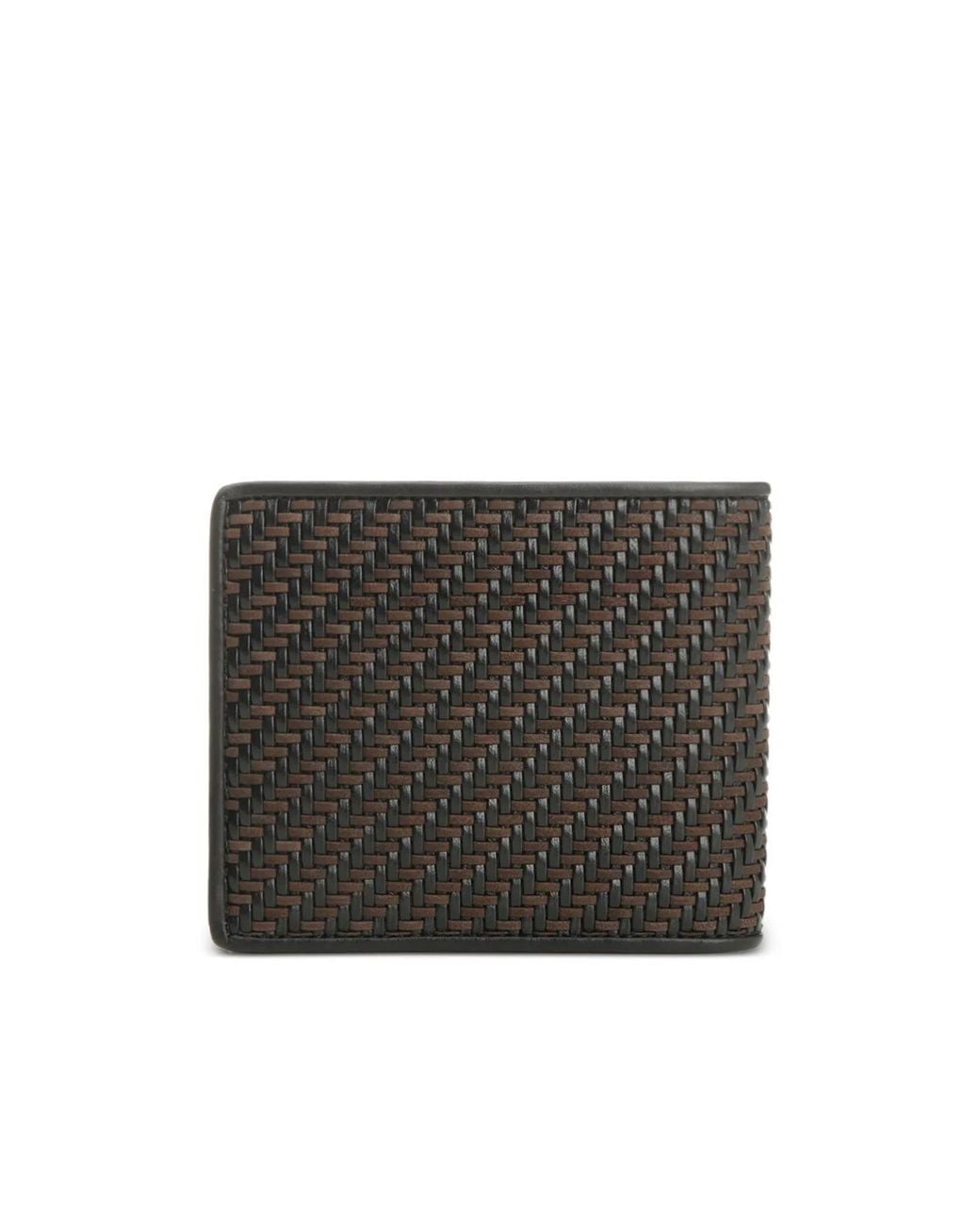 Ferragamo Black Ferragamo Gancini Bifold Wallet for men