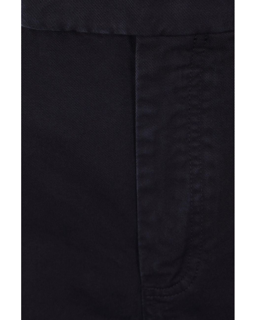 Thom Browne Blue Pressed Crease Tapered Leg Chinos for men