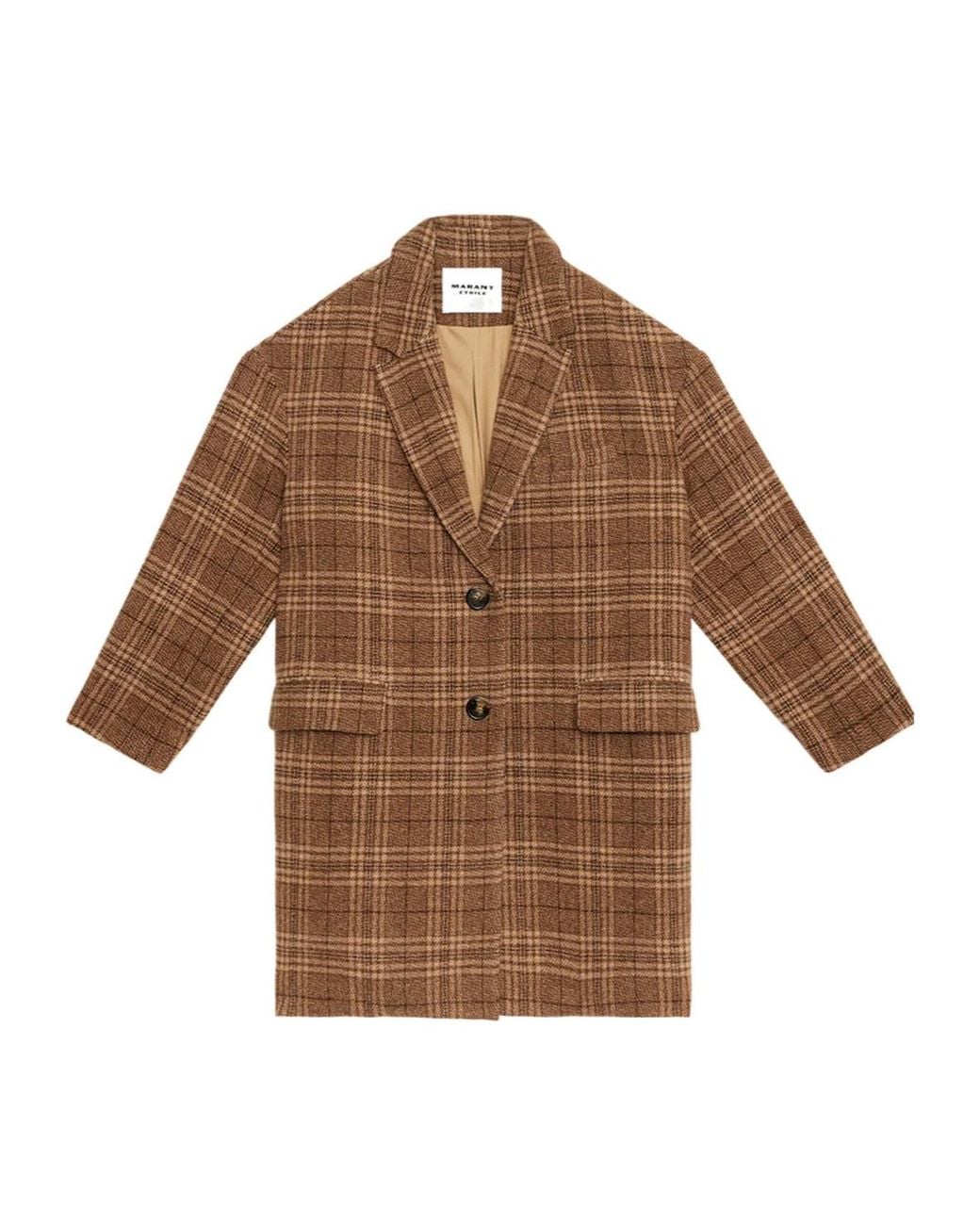 Isabel Marant Brown Limiza Coat