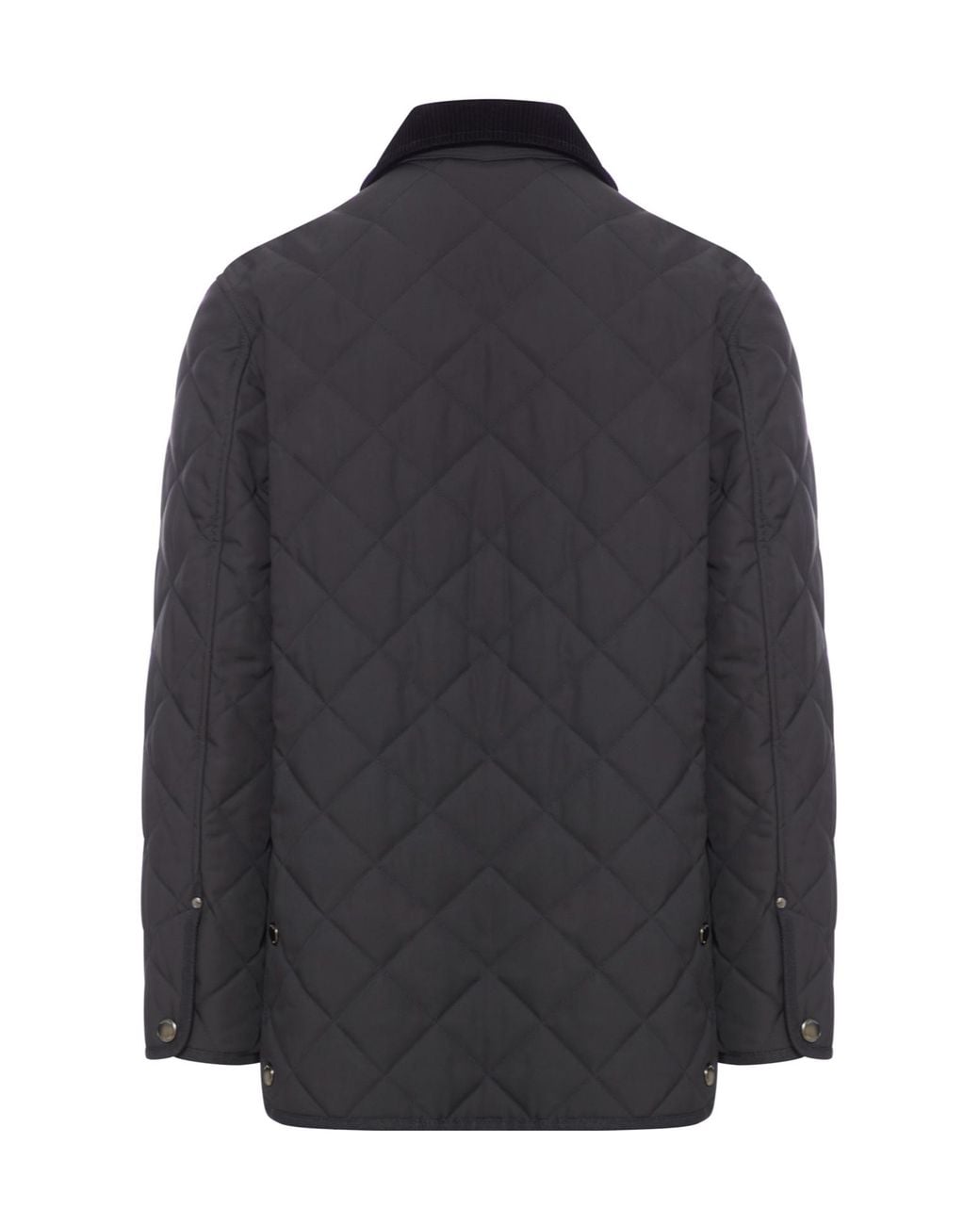 Burberry Black Long Sleeved Quilted Jacket for men