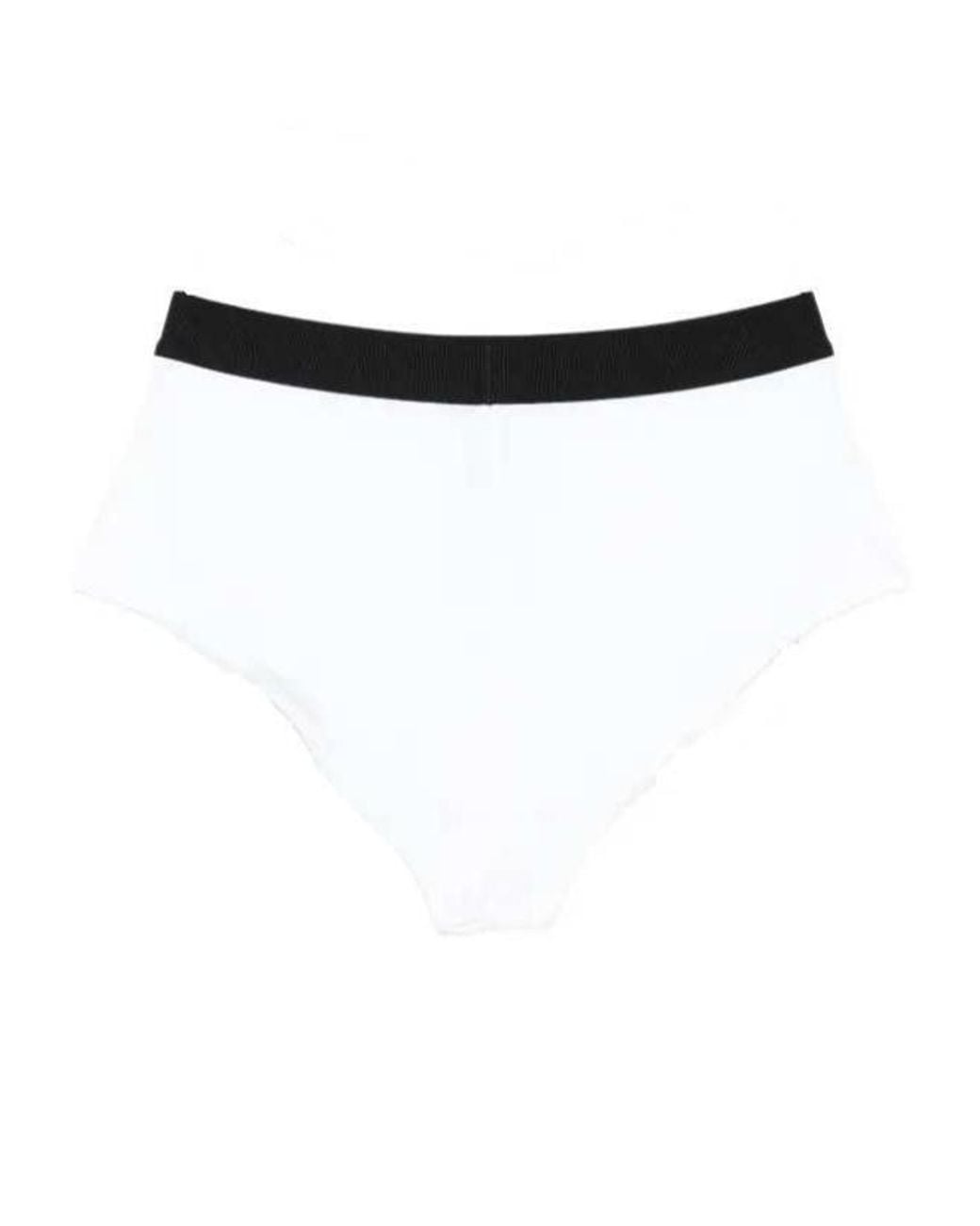 Tom Ford White Logo-Waistband Stretched Briefs