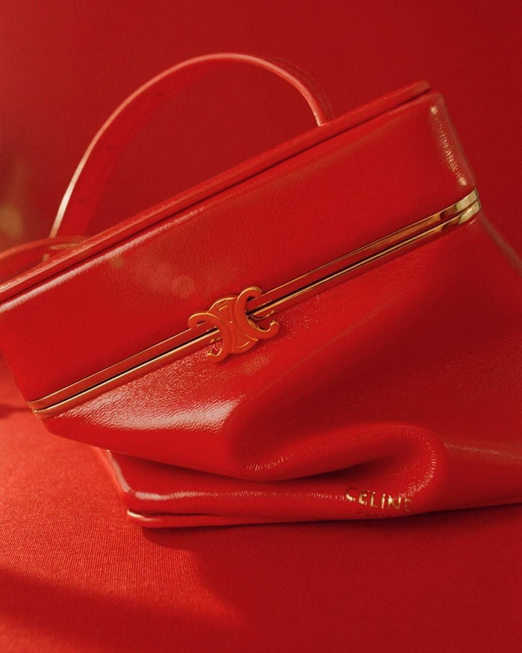 Céline Red Cube Frame